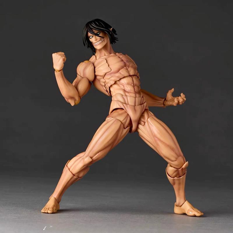 KAIYODO Amazing Yamaguchi Атака Титанов Эрен И Кенни Фигурка Артикуляция Мобильность Настольное Украшение Подходит В Качестве Подарка