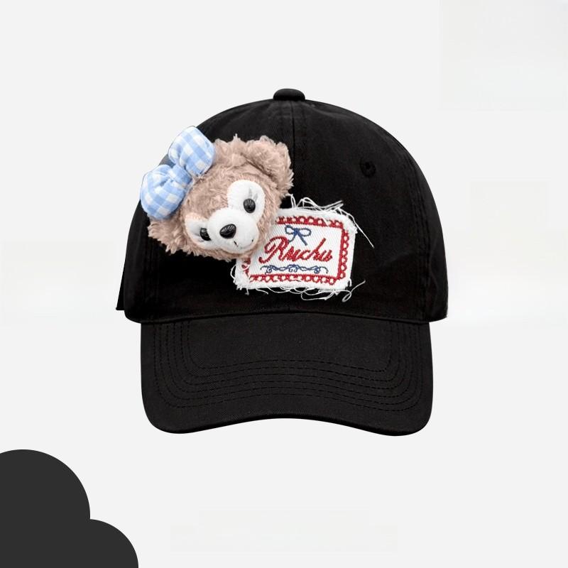 Cute Breathable Baseball Hat With Shelliemay Dolls Decor And Letter Embroidery Design For Women Sun Protection Summer Accessory