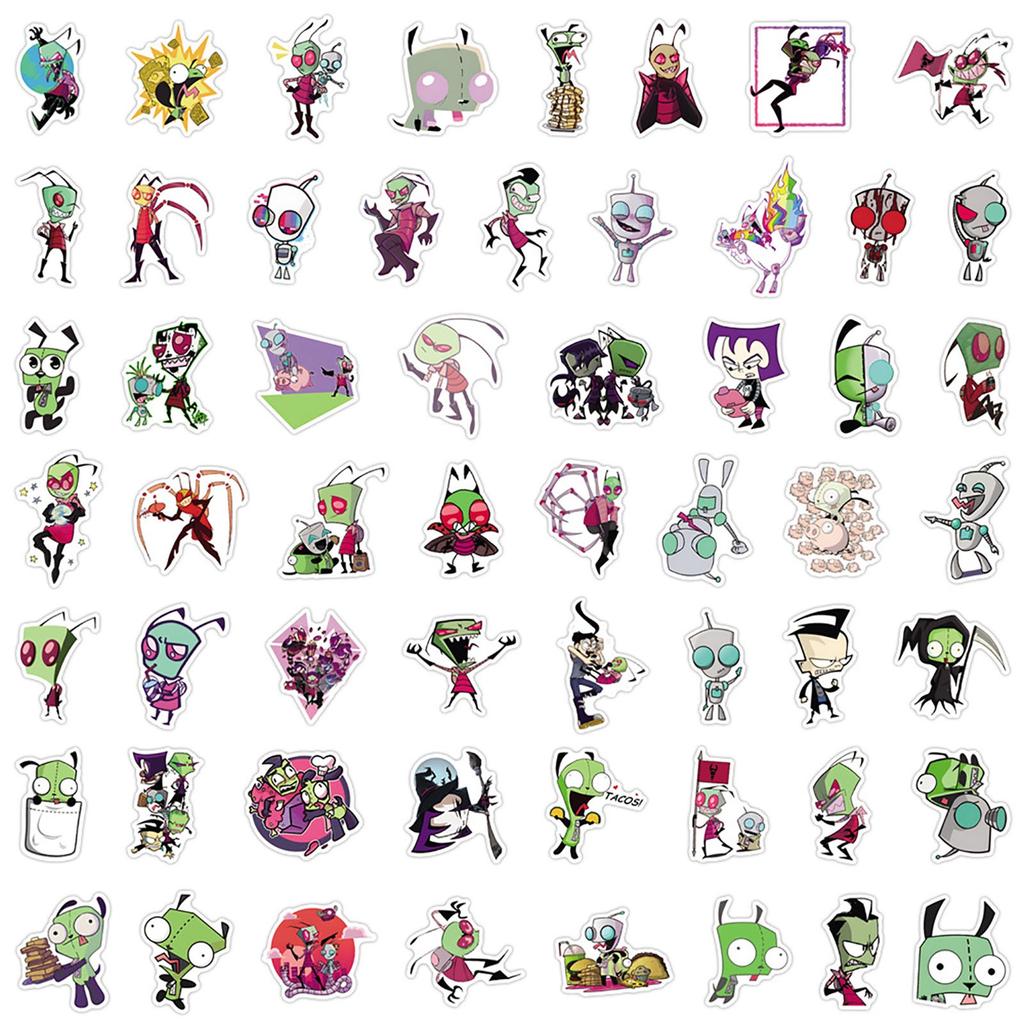 55 Pieces Graffit Stickers To Decorate Laptop Luggage Stickers