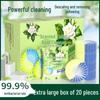 Toilet Bowl Cleaner Blocks, Powerful Descaling & Deodorizing, Long-lasting Fragrance, 20 Pieces