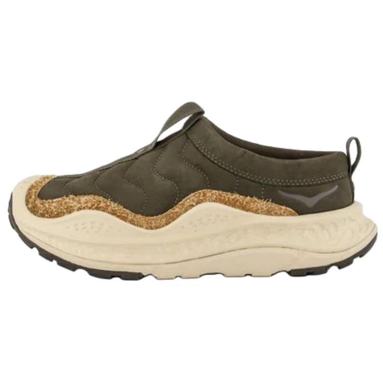 HOKA Ora Primo Elite Terrain System - кроссовки унисекс цвета античной оливы, зеленые овсяно-молочные 1165731-ANTQ