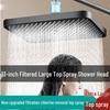 13" High Flow Square Shower Head Set for Hotels