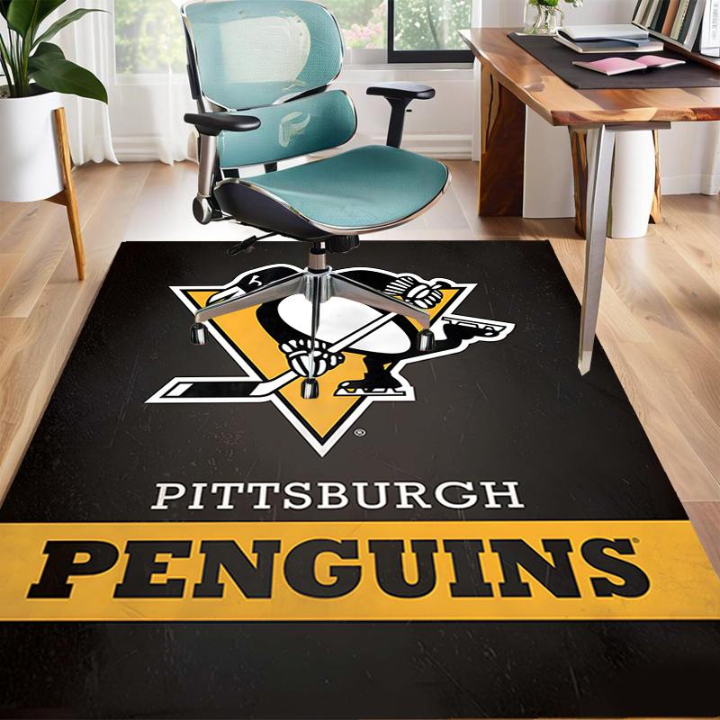 1pc Football Team Design Area Rug - Non-Slip, Soft & Cozy Floor Mat for Living Room, Bedroom, Office - Indoor/Outdoor Decorative Carpet