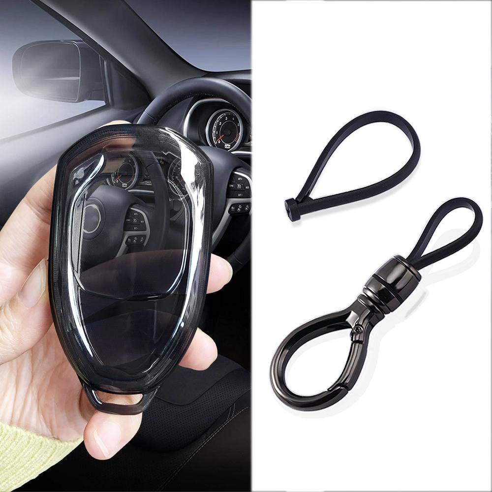 Чехол-брелок из ТПУ для ключа автомобиля Trumpchi GAC GS8 GN8 Emrow GS3 Emzoom Empow J11 J12 J13 J14 J15 J16 GS7 GM8 GS5 GA6 GM6 2021-2024