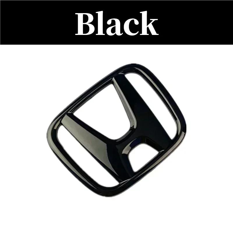ABS Cars Logo Front Grille Rear Trunk Emblem for Honda Accord Civic Type-R CRV HRV FIT Jazz Steering Wheel Stickers Accessories RF6