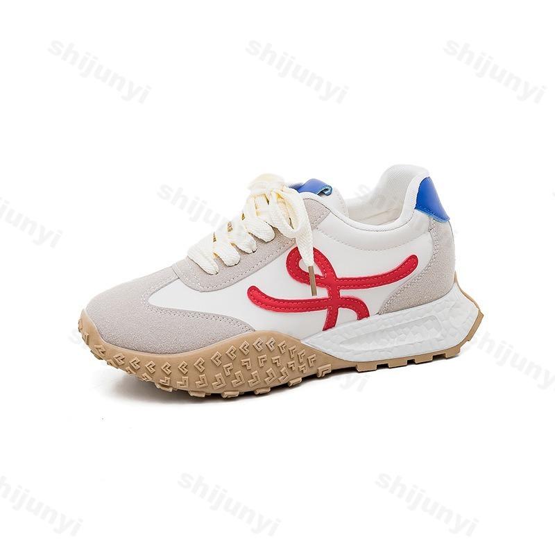 Модная женская повседневная спортивная обувь, нескользящие удобные кроссовки из ПУ кожи на шнуровке, дизайн с увеличением высоты, повседневная обувь, zapatos mujer