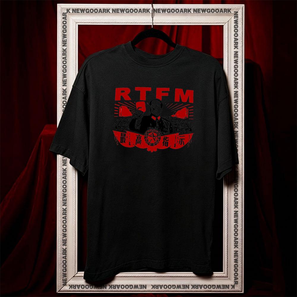 laomao rtfm tshirt Women Unisex summer cotton graphic t shirts Adult streetwear tops tee Oneck