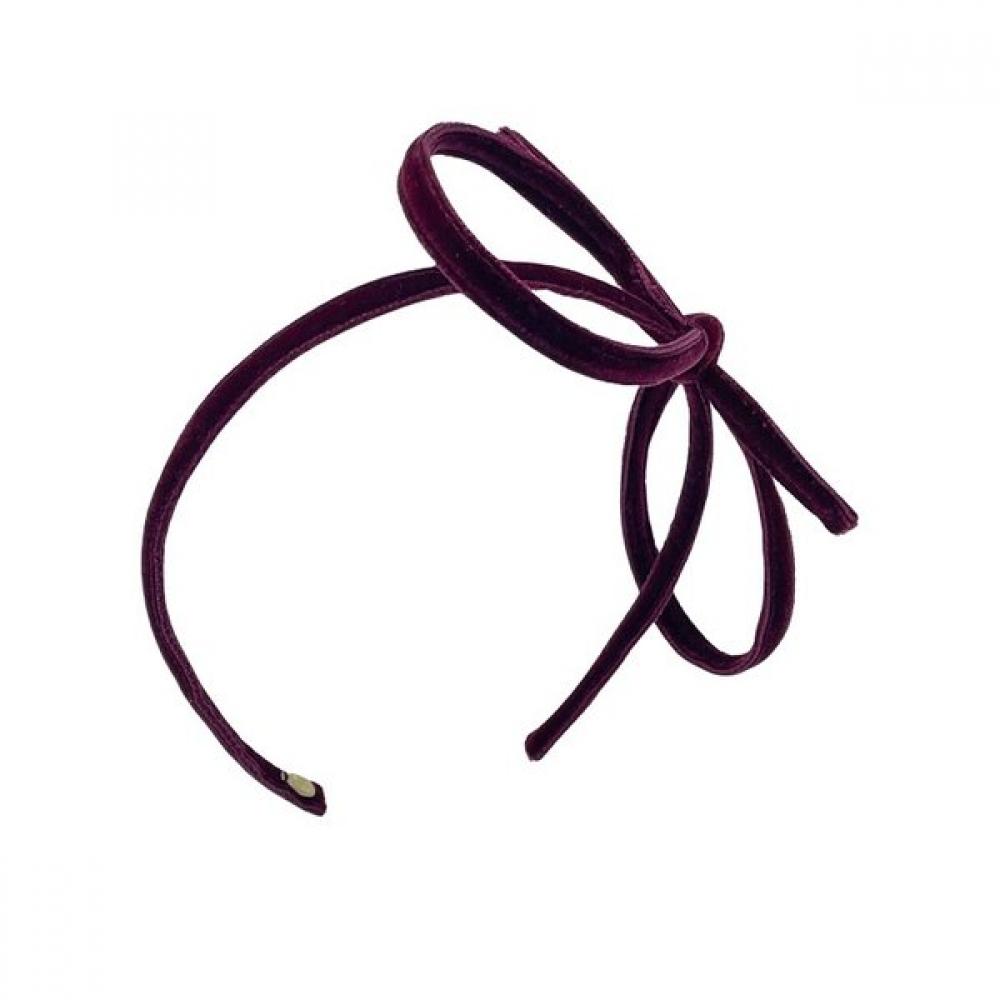 So Salt Ollette Velvet Hairband Blue  Ji3d112017