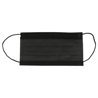 50/100/200 шт. Черная одноразовая маска с эластичными ушными петлями Противопылевая маска для лица