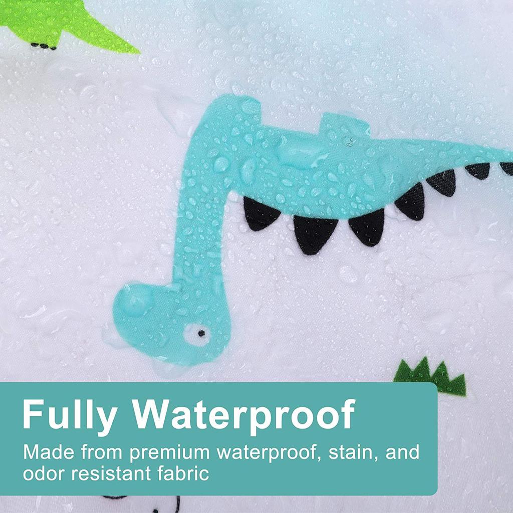 Детские нагрудники с длинными рукавами и водонепроницаемыми рукавами для малышей, мягкие мультяшные нагрудники для девочек и мальчиков