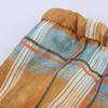 European and American style, wholesale women's clothing, fashionable and versatile temperament, cross-border comfortable literary plaid bloomers