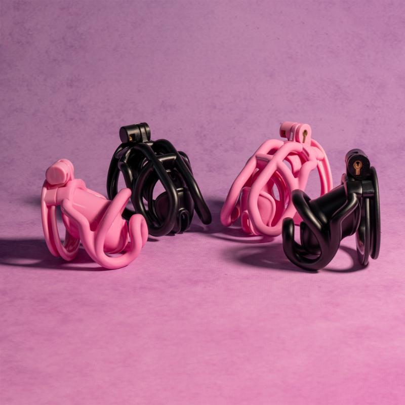 Male Chastity Cage Double-Layer Genital Restraint BDSM Custom Chastity Device Anti-Infidelity Escape Prevention Adult Man Sex