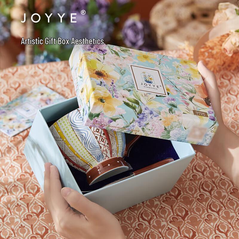 Керамическая кружка JOYYE, расписанная вручную