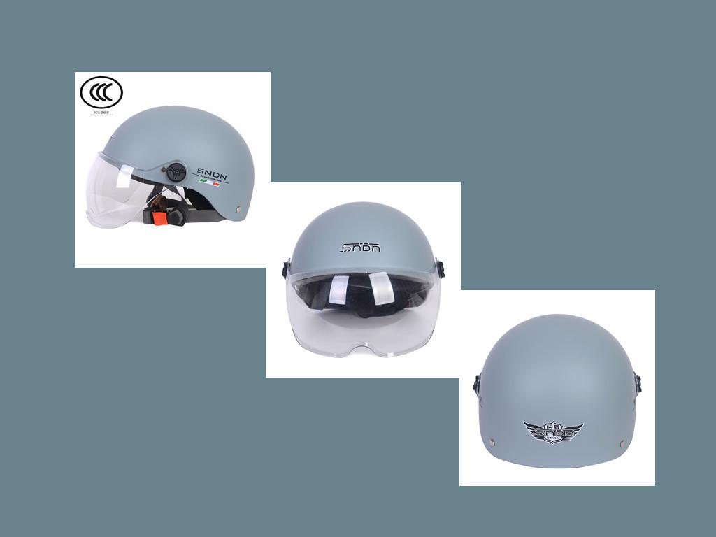 Шлем Flash Shield с сертификатом 3C для электромобилей и мотоциклов — защита от ультрафиолета, женский летний, мужской всесезонный, универсальная посадка
