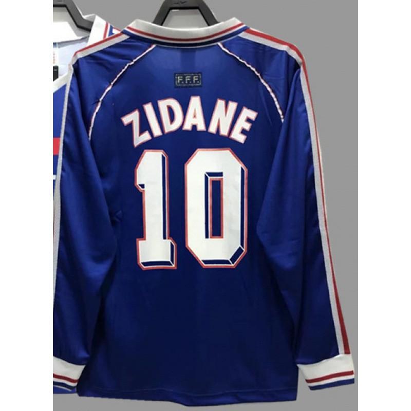 Vintage Long Sleeve Football Jersey Retro Soccer Shirt Men Women Classic National Team Style