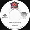 7-дюймовая пластинка JAH MASON - Down Wid Your Folly NONE House Of Hits R Ямайка Регги, Ска и Даб Б/У