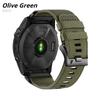 Нейлоновый ремешок QuickFit 22 мм/26 мм для Garmin Fenix 8 Pro 8 7X 7 Pro/Tactix 8/Instinct 3 2X/Forerunner 970 965 955/Descent G2/Enduro 3