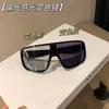 Night riding windproof sand goggles outdoor riding mountaineering sports large frame colorful lenses cycling glasses D