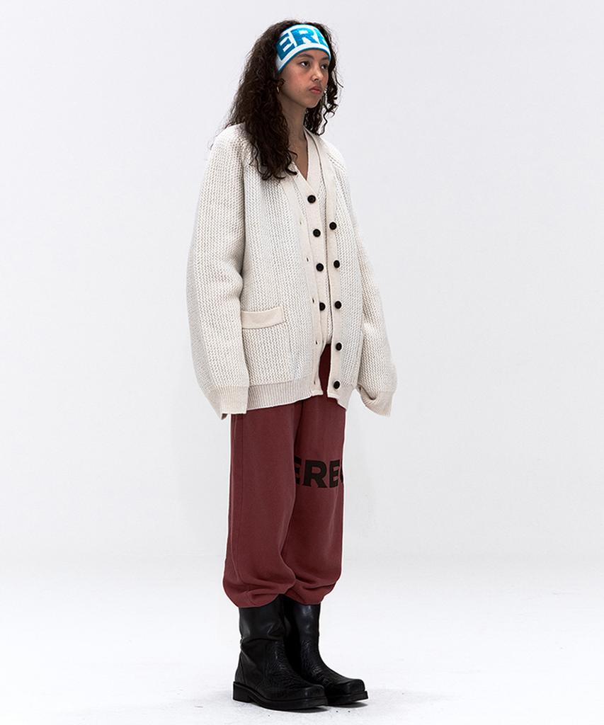 ERER [Un] Erer Sweat Joggers Pants Wine