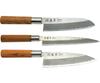 Hokuriku Sogyo Seki Tohei CLassic Set 32070 3-piece Santoku/Sashimi/Deba