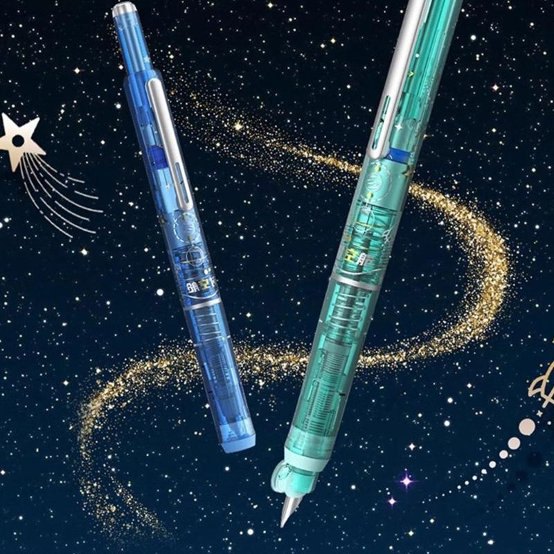 EF Nib Fountain Pen Erasable Pen Signature Pen Retractable Calligraphy Pen Smooth Writing Pen School Office Supplies