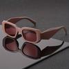 1pcs Stylish Polygon Decor Glasses Multiple Colors, Unisex Retro Party & Photo Props Lightweight & Washable.