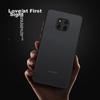 Huawei Mate 20 Pro Phone Case, Mate 20 Pro Full Lens Protection, Shockproof, Anti-Fingerprint, Silicone Soft Edge, Contrasting Color Transparent Black