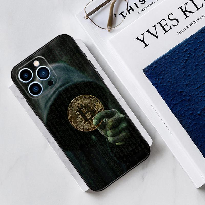 Bitcoins Coin Case For iPhone 17 Air 15 14 11 16 Pro Max 13 12 Mini 15 16 Plus 16e Funda Silicone Cover