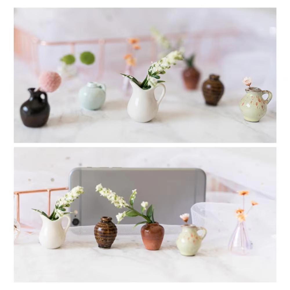 Исключая Растения Ваза Наклейки на Холодильник Сделай Сам Фарфоновый Бонсай Магниты на Холодильник Подарок