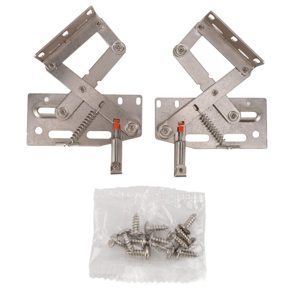 2pcs Practical Tip Out Tray Hinge Easy Install Flip Door Hinge Cabinet Hinge Bathroom Cabinet