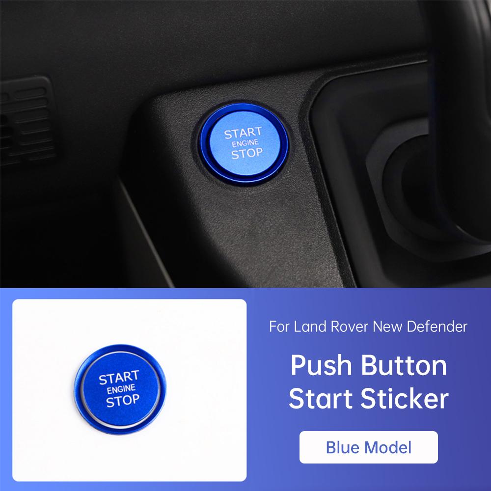For Land Rover New Defender 90 110 2020 -2025 Car Push Button Start Sticker Car Ignition Switch Button Modification Sticker jvhn2