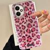 Korean Fashion Pink Leopard Print Phone Case for Honor 400 200 90 Smart Pro Magic7 70 Lite X9a X9c X9b X8b X8a X8c X7c X7b Cover