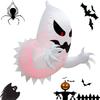 Halloween Inflatable Ghost Horror Window Ghost Foldable Balloon Outdoor Courtyard Garden  Halloween Party  Decoration
