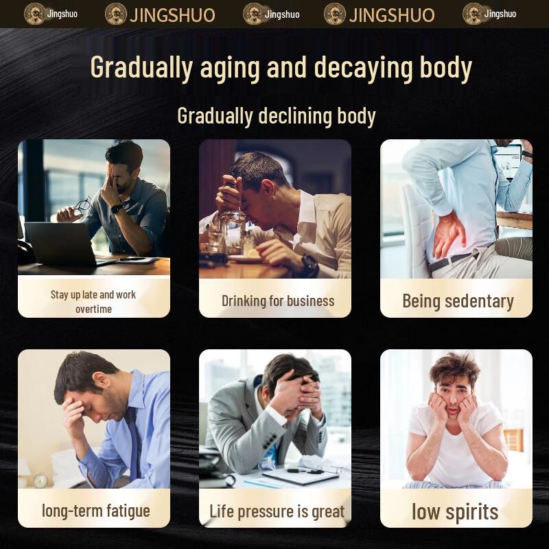 Jingshuo Men's Eight Treasure Vitality Tea