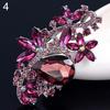 Waterdrop Flower Brooch Pin Rhinestone Crystal Brooches Bouquet Wedding Jewelry MIT