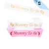 Mommy To Be Baby Shower Party Decoration Baby Shower Party Shoulder Strap Etiquette Strap Custom