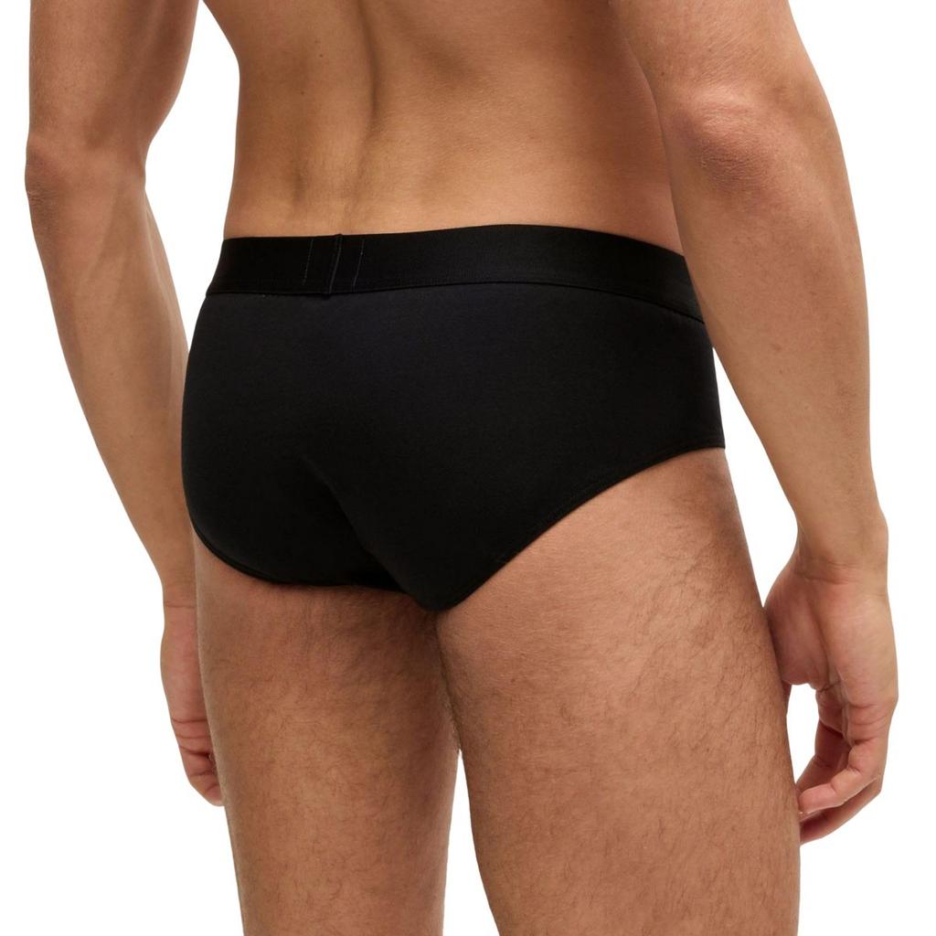 BOSS Men's Logo Briefs (Pack of 3)