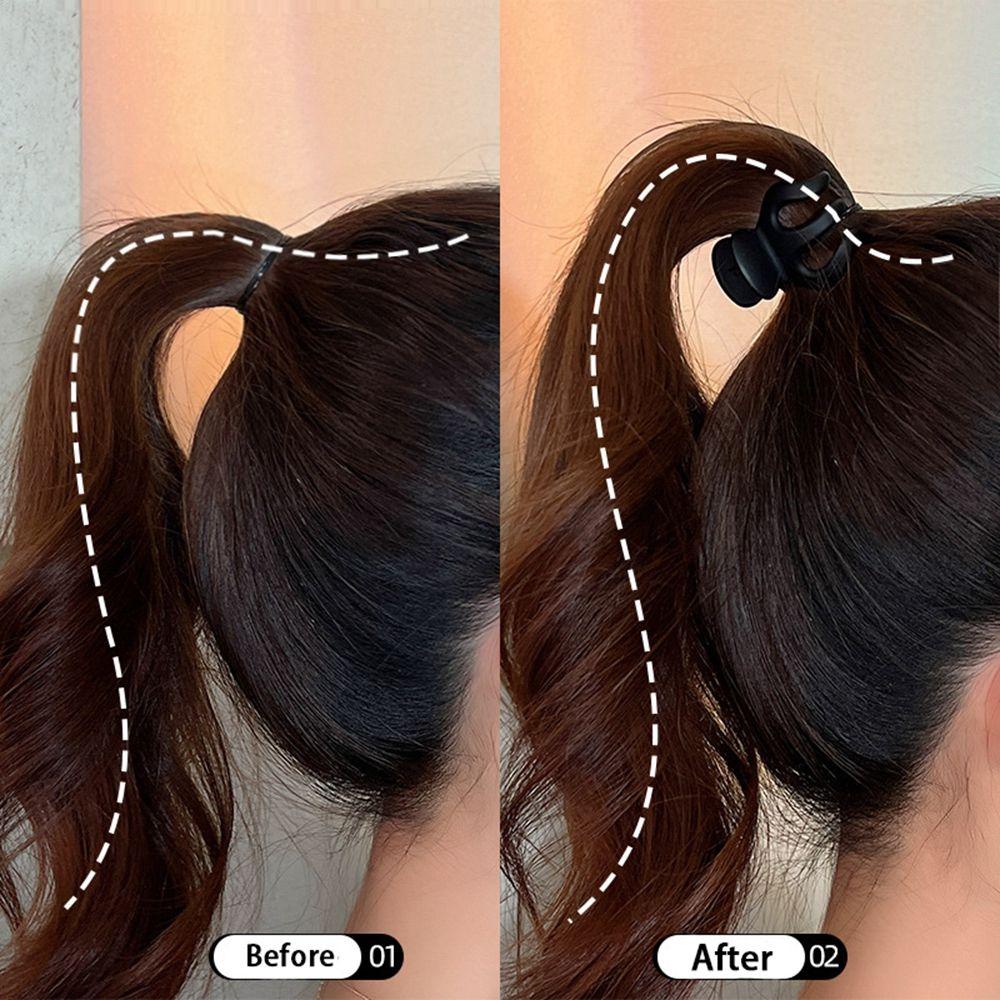 MIni Hairpin Black Girls Hairpin High Ponytail Fixed Clip Small Hair Claw Korean Style Hair Clip