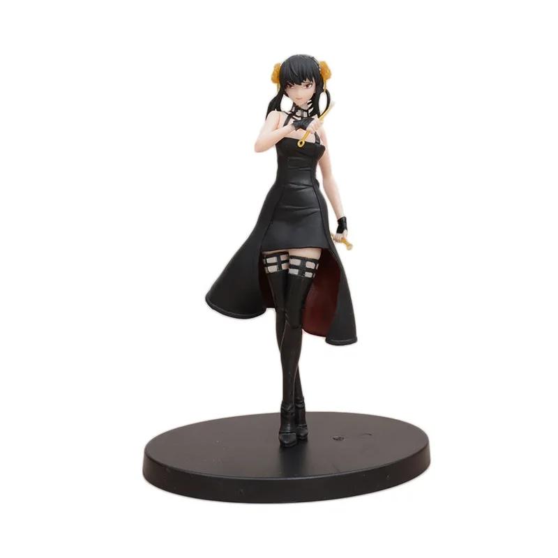 16 СМ SPY×FAMILY Аниме Фигурка Kawai Anya Forger Yor Forger Фигурки Стоячая Фигурка Коллекционная Модель Игрушки Куклы В Наличии