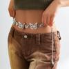 Creative Fashion Metal Butterfly Fringe Waist Chain Hip Hop Punk Style Pants Chain Body Chain Women's