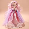 30CM Mini Movable 15Jointed Doll Girls Toy 3D Big Eyes BJD Princess Full Outfits Dresses Collection Childrens Doll Gift
