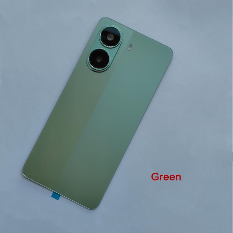 A+++ Задняя крышка аккумулятора для Xiaomi Poco X7 Pro 5G с объективом камеры, Задняя панель корпуса, Замена и клей