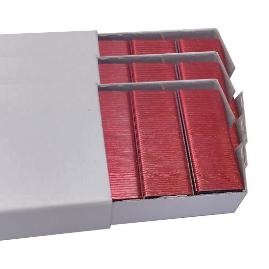 Сменный блок зеленых скоб 3000 для настольного степлера, 1000 шт. в упаковке, всего