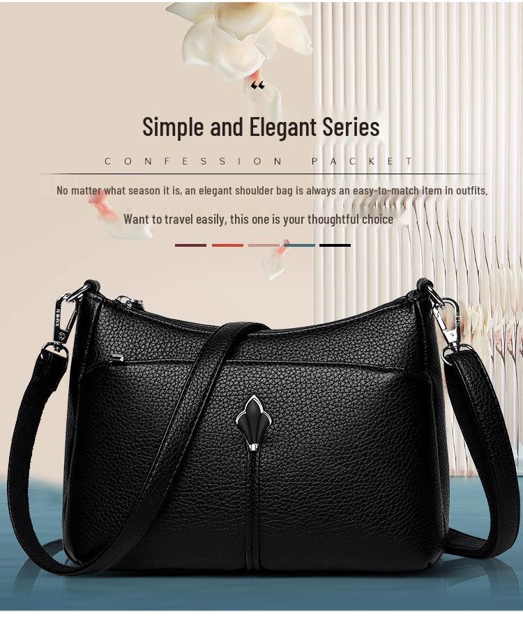 Стильная сумка кроссбоди большой вместимости 2025 для женщин - Универсальная и повседневная для мам