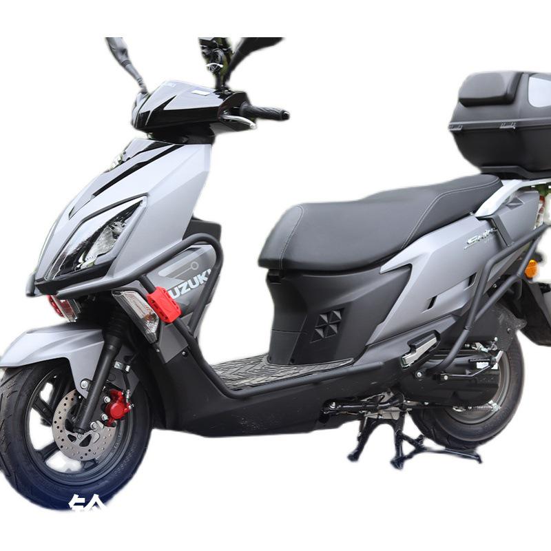 Легкий Мотоцикл Suzuki UY125 Защитные Противоударные Дуги - Передний и Задний Бамперы из Углеродистой Стали