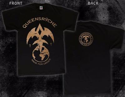 Футболки унисекс Queensryche RaGe Order Heavy Metal Dream Theater