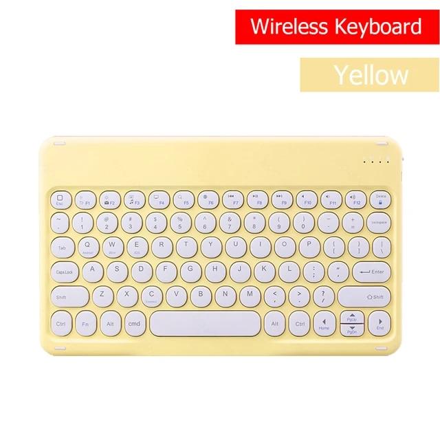 Wireless Bluetooth Keyboard For iPad,Wireless Keyboard Mouse Combo For Samsung Tab Tablet