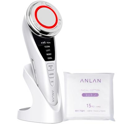 Косметологов, опубликованных в популярном издании ANLAN Facial Beauty Device PRO 9 функций в 1 EMS Care 3 Color Light Esthetics Pore Care Multifunctional Facial