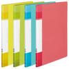 KOKUYO Clear Book Glassel A4 20 Sheets Yellow Pink Light Blue Green 4 Book Set LA-GLB-1X4SET