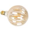 4W G125 Antique Bulb E27 WatermelonShape LED Filament Lamp Home Decoration 220V Warm Light